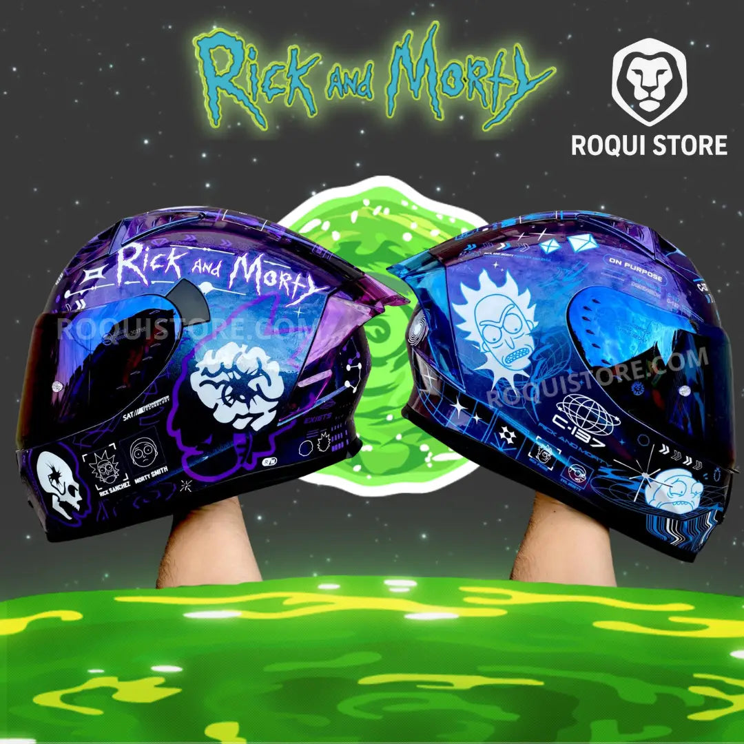 Casco de Rick y Morty