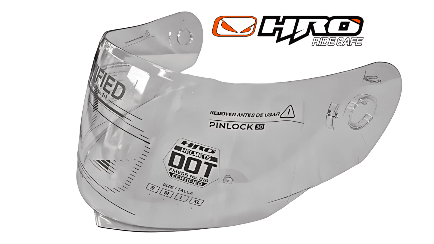 Visor Transparente Máxima Visibilidad y Protección