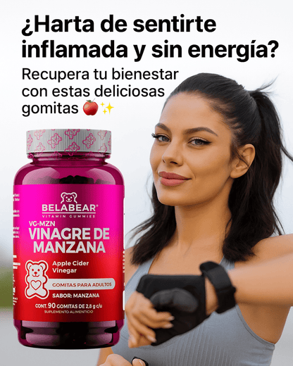 Gomitas de Vinagre de Manzana Belabear