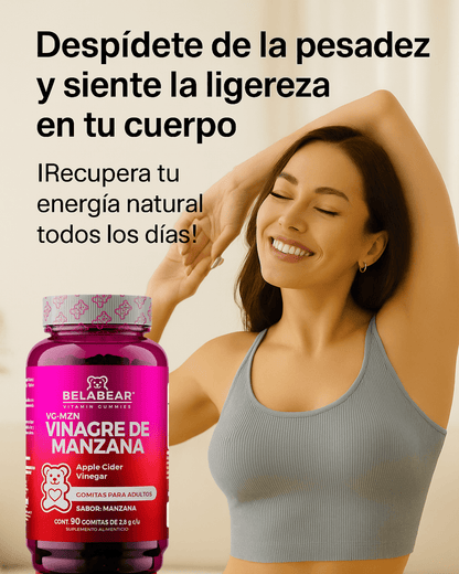Gomitas de Vinagre de Manzana Belabear