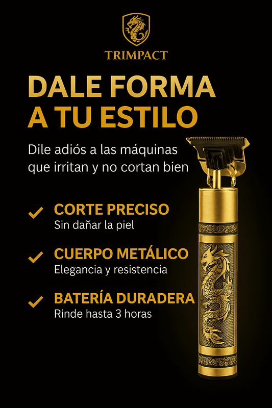 Trimpact: Corta como un pro. Luce como un rey.