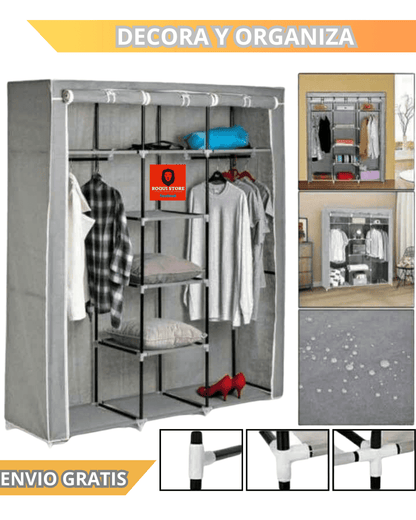 Closet Armario Premium Portátil y Armable