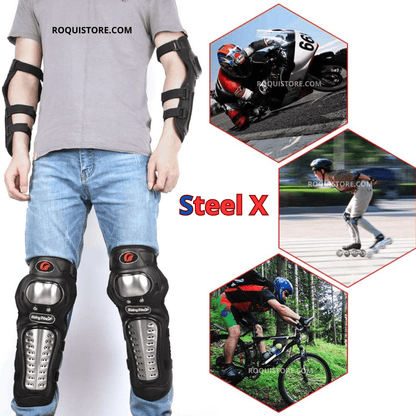 Rodilleras y Coderas Steel X